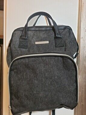 Bananafish Backpack Diaper bag Dark Grey16x13